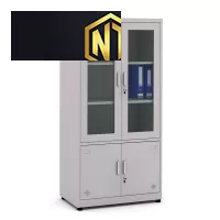 TỦ HỒ SƠ -Tủ sắt sơn tĩnh điện 2 khoang TS09K3